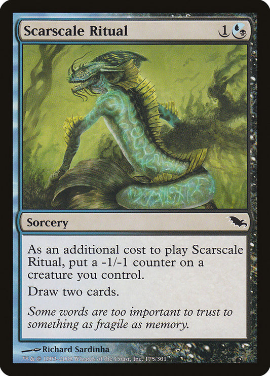 Scarscale Ritual [Shadowmoor] [Foil]