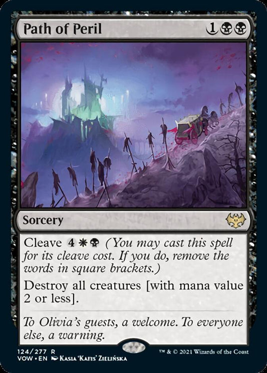 Path of Peril [Innistrad: Crimson Vow] [Foil]