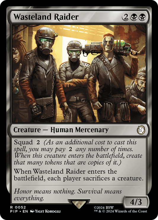 Wasteland Raider [Fallout] [Foil]