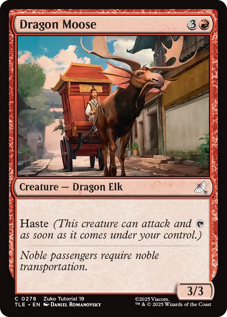Dragon Moose (0278) [Avatar: The Last Airbender: Eternal-Legal] [Foil]