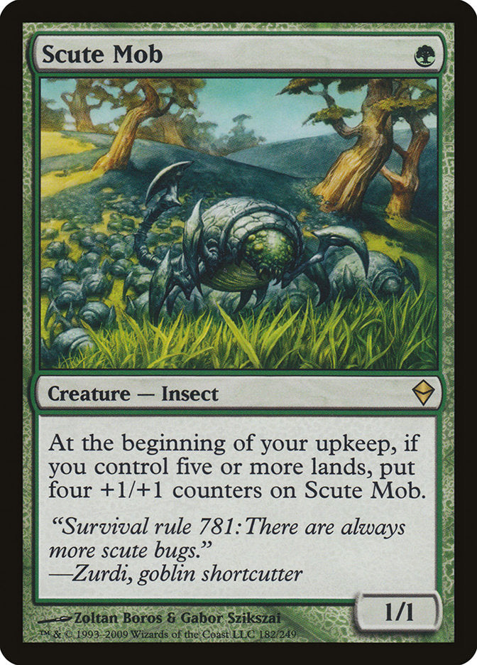 Scute Mob [Zendikar] [Foil]