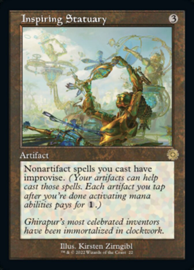 Inspiring Statuary (Retro) [The Brothers' War Retro Artifacts] [Foil]