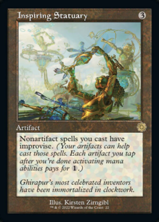 Inspiring Statuary (Retro) [The Brothers' War Retro Artifacts] [Foil]