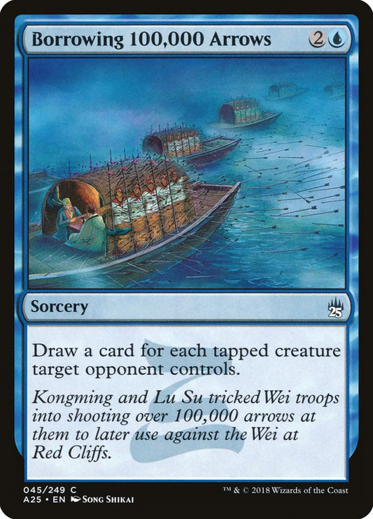 Borrowing 100,000 Arrows [Masters 25] [Foil]