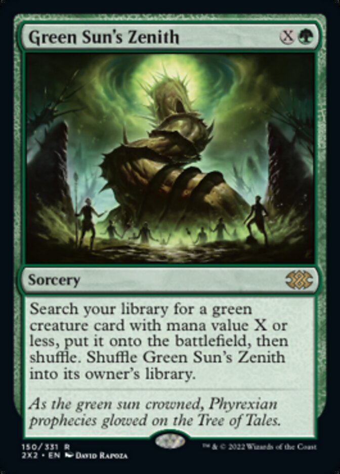 Green Sun's Zenith [Double Masters 2022] [Foil]