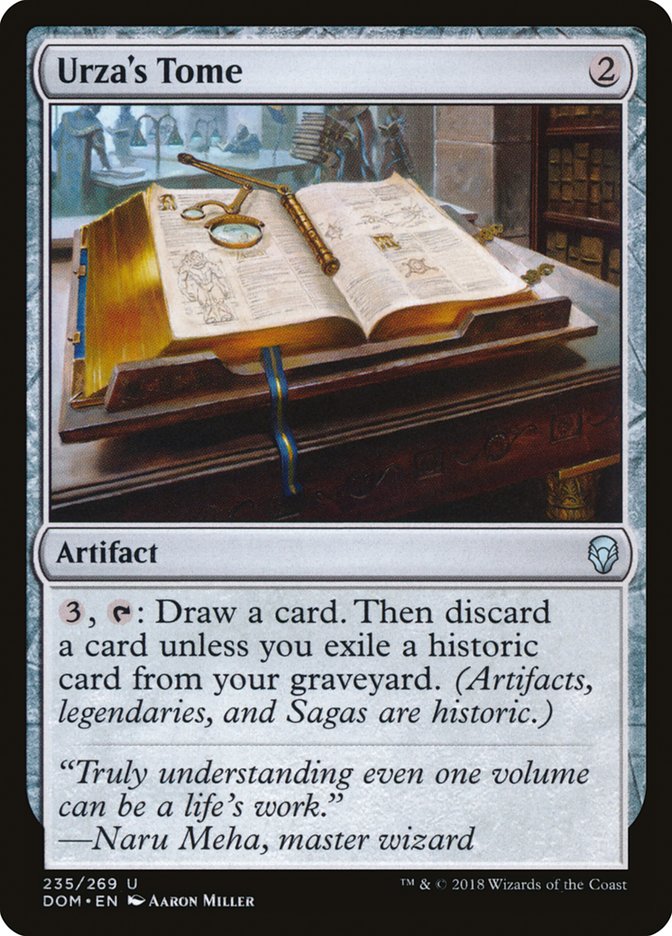 Urza's Tome [Dominaria] [Foil]