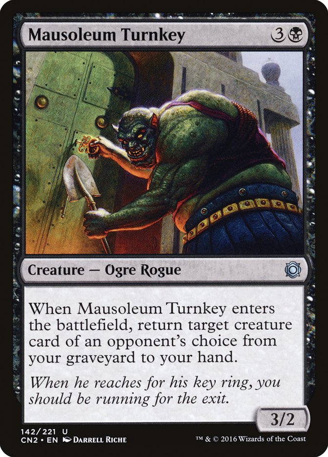 Mausoleum Turnkey [Conspiracy: Take the Crown] [Foil]