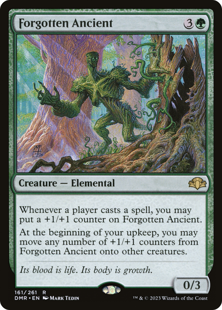Forgotten Ancient [Dominaria Remastered] [Foil]