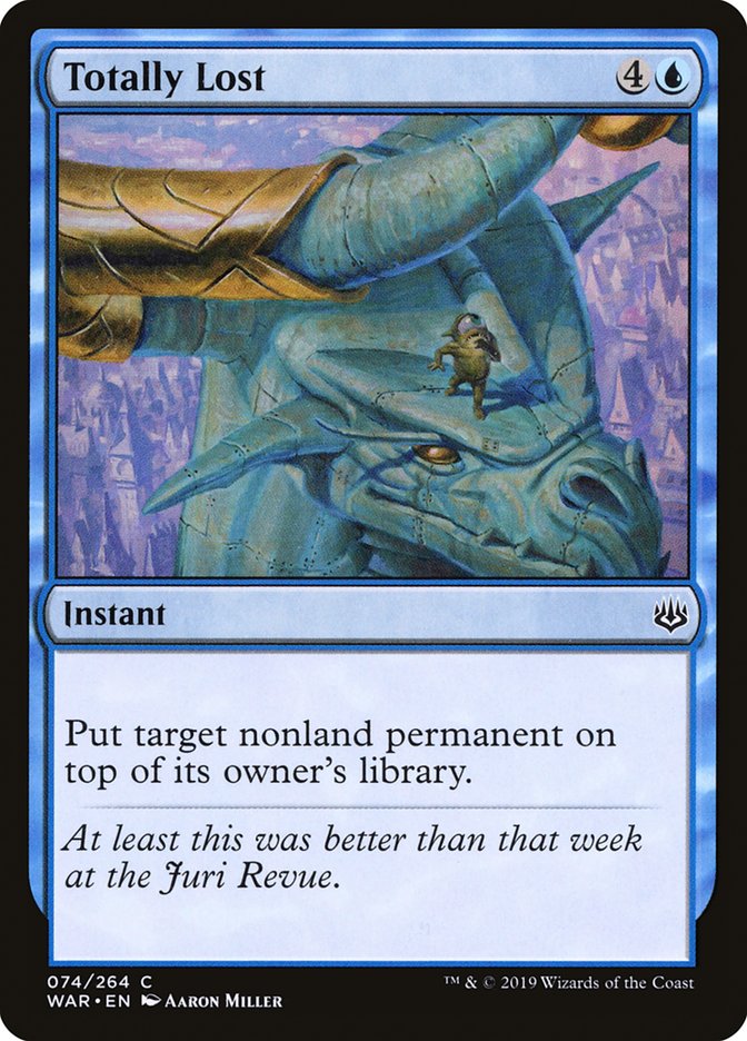 Totally Lost [War of the Spark] [Foil]