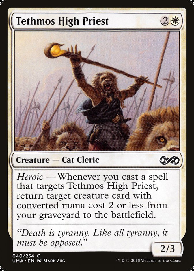 Tethmos High Priest [Ultimate Masters] [Foil]