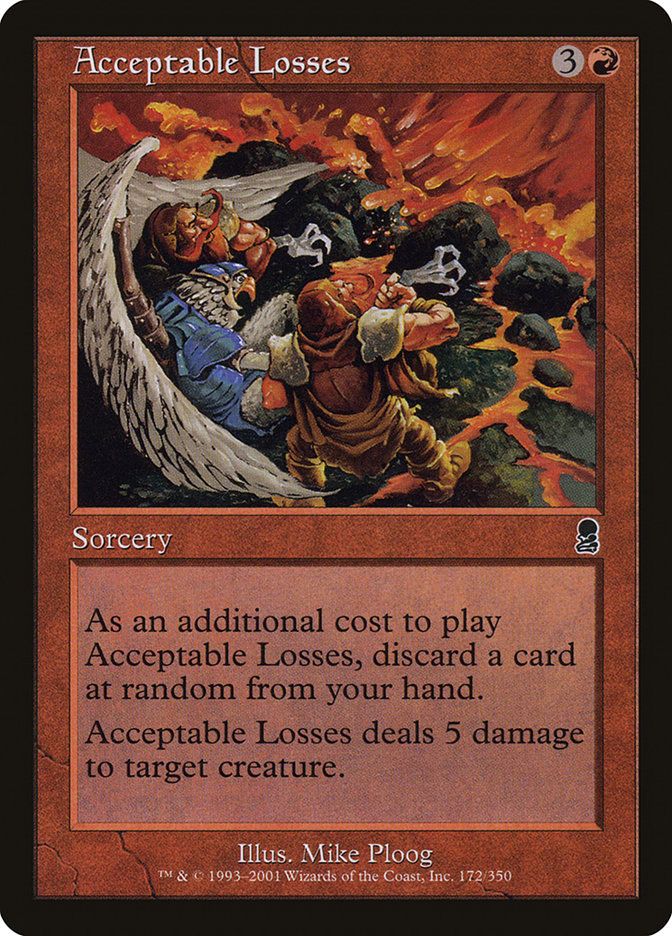 Acceptable Losses [Odyssey] [Foil]