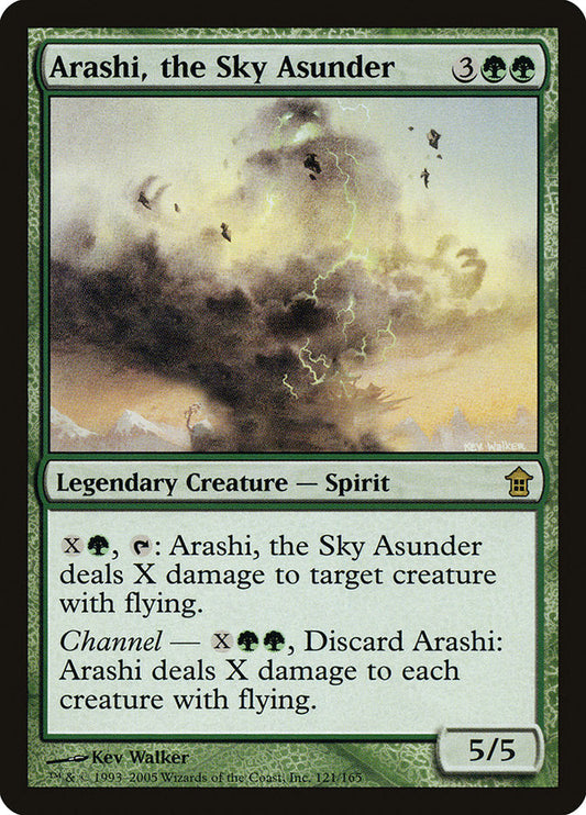 Arashi, the Sky Asunder [Saviors of Kamigawa] [Foil]