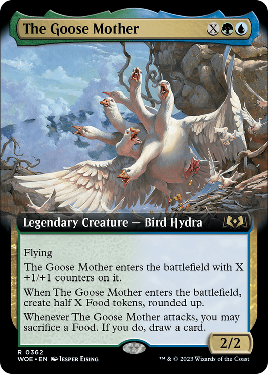 The Goose Mother (Extended Art) [Wilds of Eldraine] [Foil]