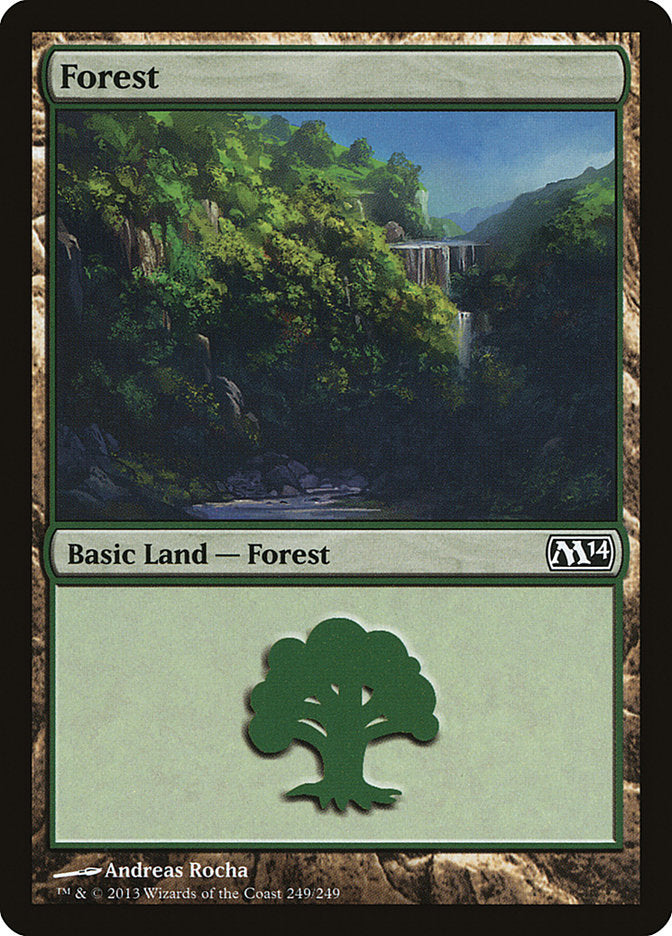 Forest (249) [Core Set 2014] [Foil]