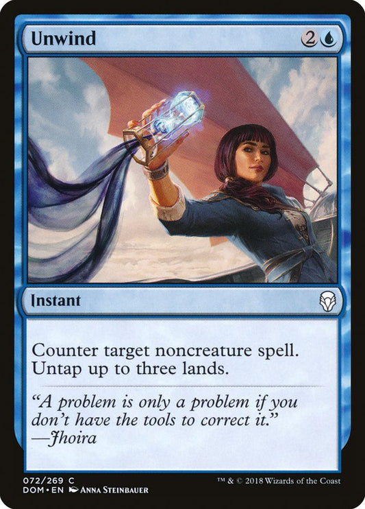 Unwind [Dominaria] [Foil]