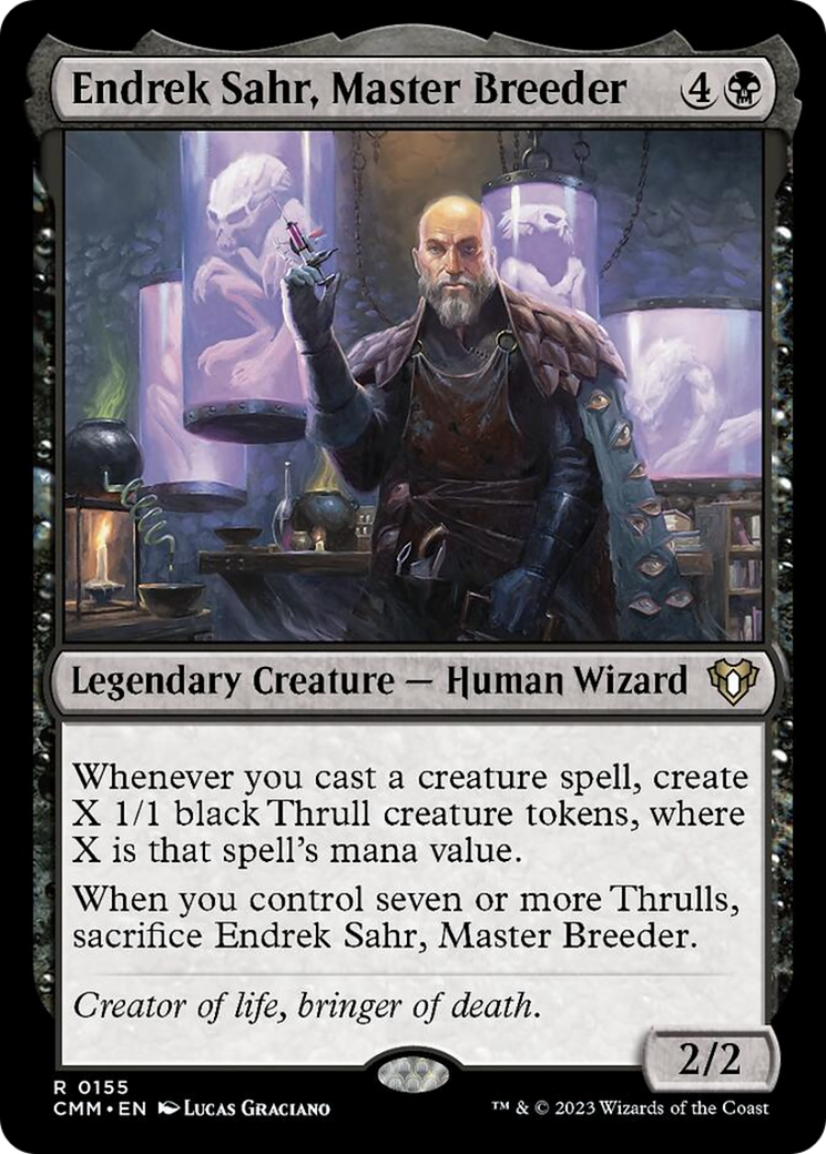 Endrek Sahr, Master Breeder [Commander Masters] [Foil]