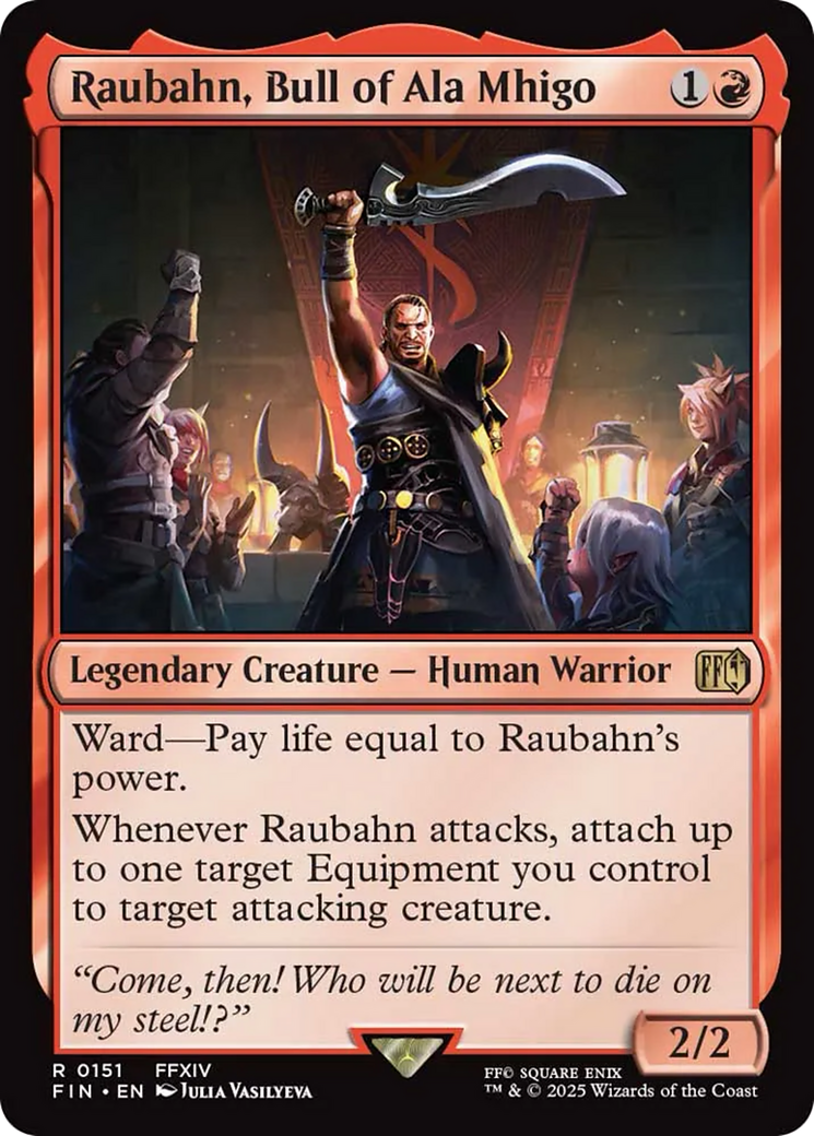 Raubahn, Bull of Ala Mhigo [FINAL FANTASY] [Foil]