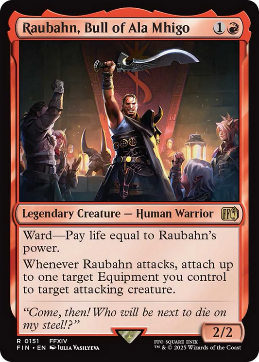 Raubahn, Bull of Ala Mhigo [FINAL FANTASY] [Foil]
