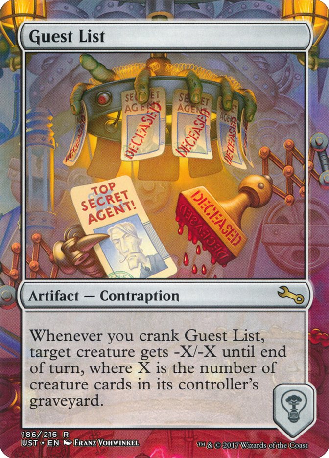 Guest List [Unstable] [Foil]