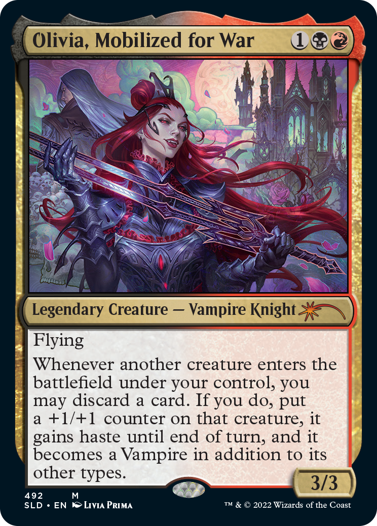 Olivia, Mobilized for War [Secret Lair Drop Series] [Foil]