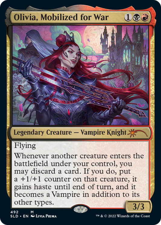 Olivia, Mobilized for War [Secret Lair Drop Series] [Foil]