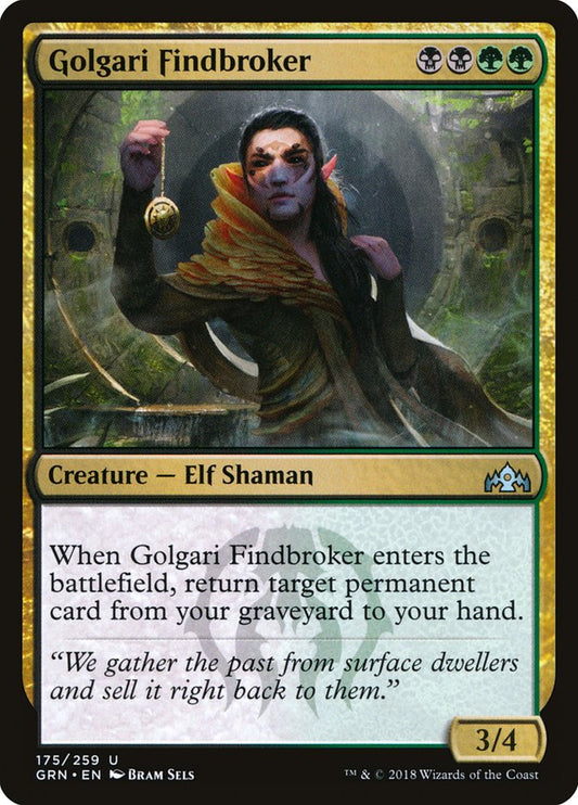 Golgari Findbroker [Guilds of Ravnica] [Foil]
