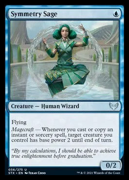 Symmetry Sage [Strixhaven: School of Mages] [Foil]