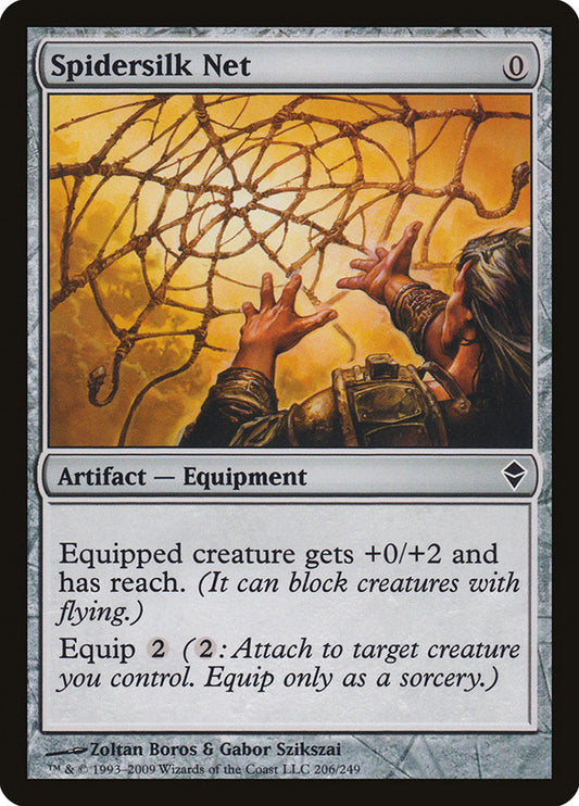 Spidersilk Net [Zendikar] [Foil]