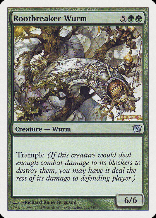 Rootbreaker Wurm [Ninth Edition] [Foil]