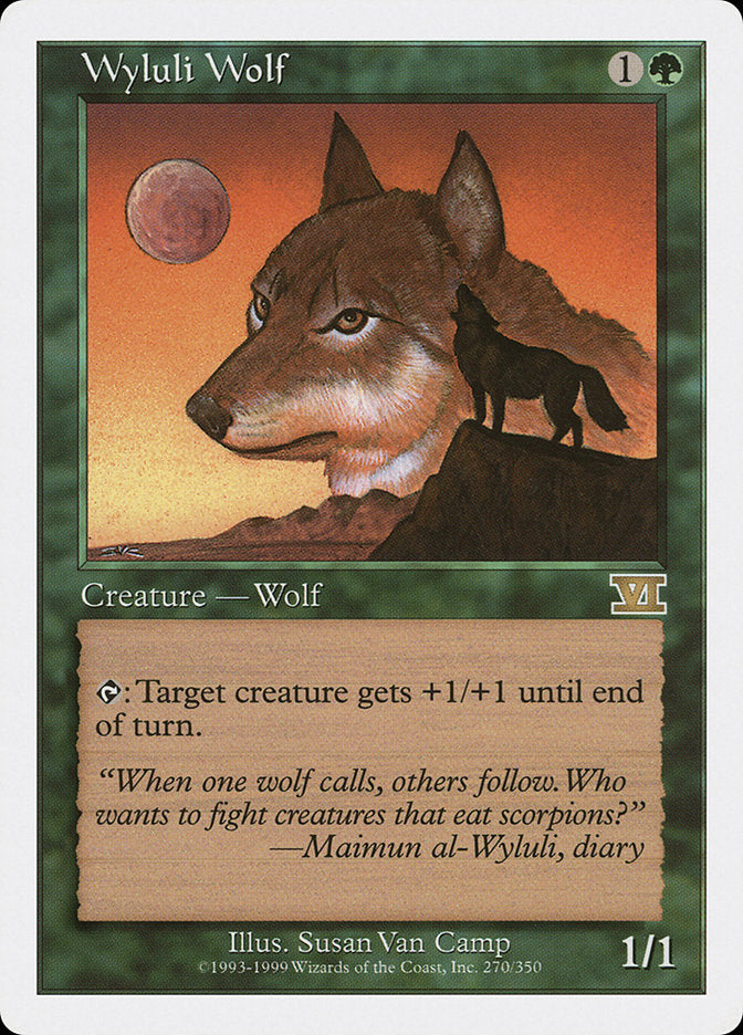 Wyluli Wolf [Sixth Edition]