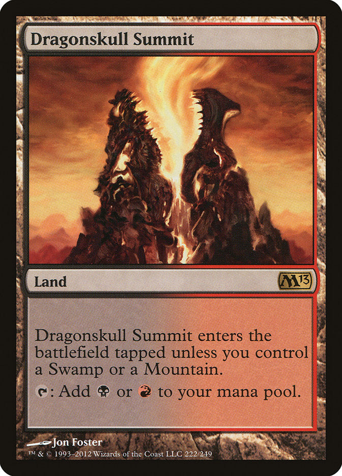 Dragonskull Summit [Core Set 2013] [Foil]