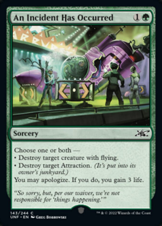 An Incident Has Occurred [Unfinity] [Foil]
