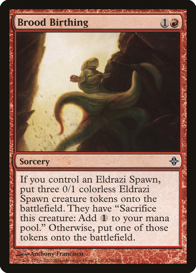 Brood Birthing [Rise of the Eldrazi] [Foil]