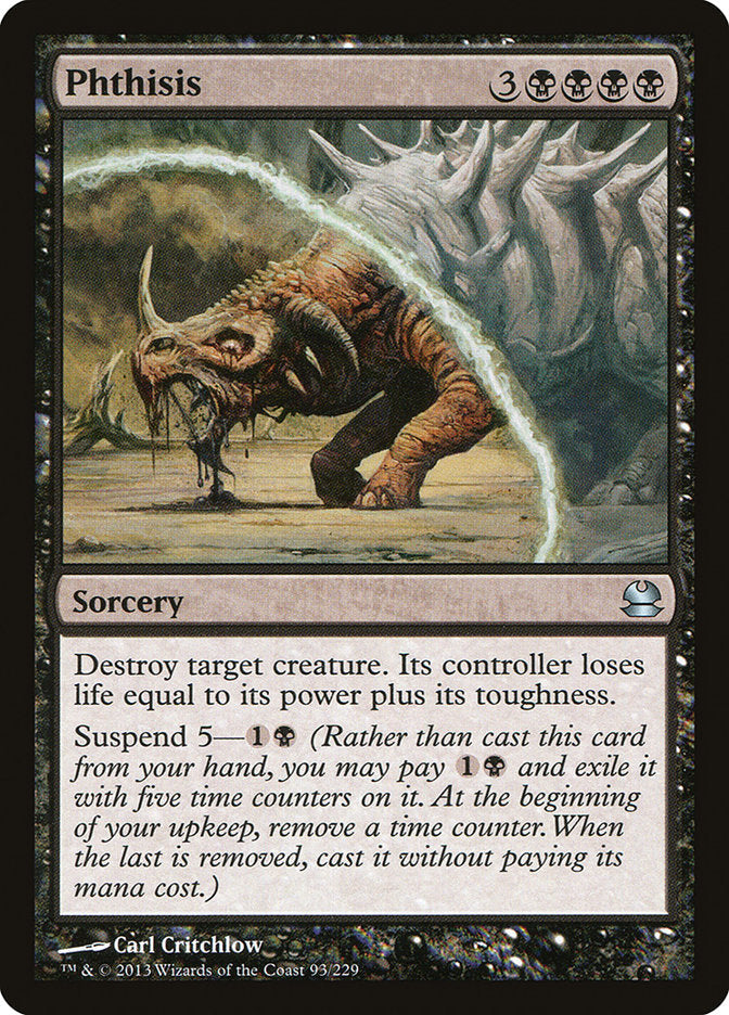 Phthisis [Modern Masters] [Foil]