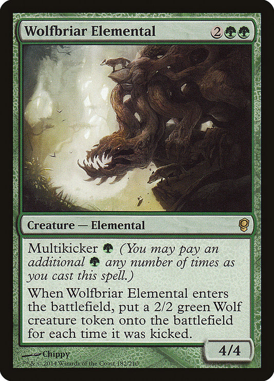 Wolfbriar Elemental [Conspiracy] [Foil]