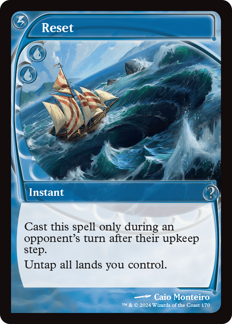Reset (Future Sight) [Mystery Booster 2] [Foil]