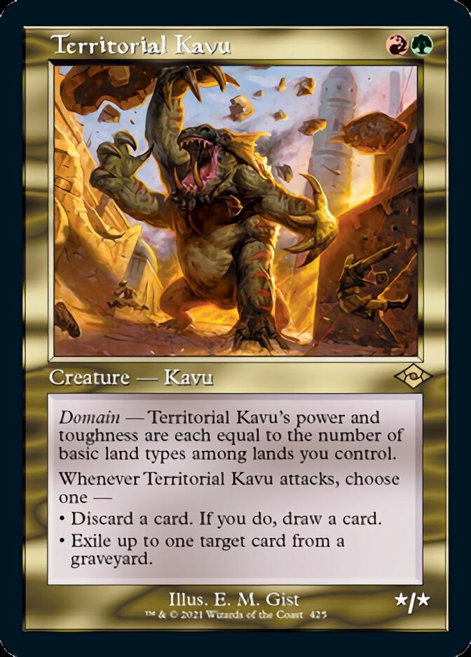 Territorial Kavu (Retro) [Modern Horizons 2] [Foil]