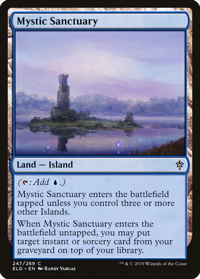Mystic Sanctuary [Throne of Eldraine] [Foil]