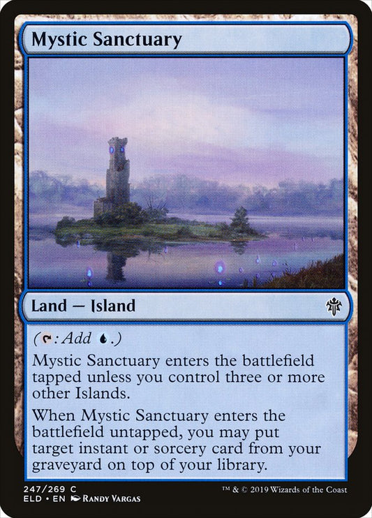 Mystic Sanctuary [Throne of Eldraine] [Foil]