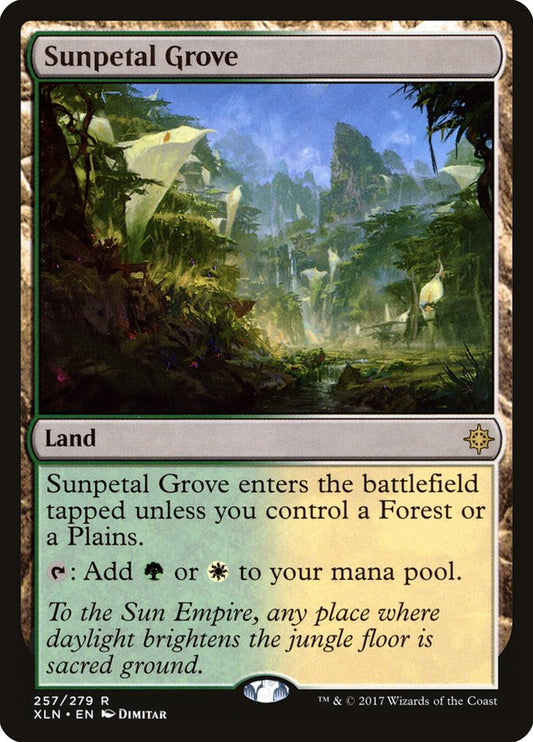 Sunpetal Grove [Ixalan] [Foil]
