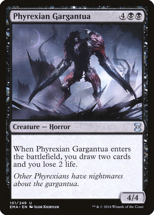 Phyrexian Gargantua [Eternal Masters] [Foil]