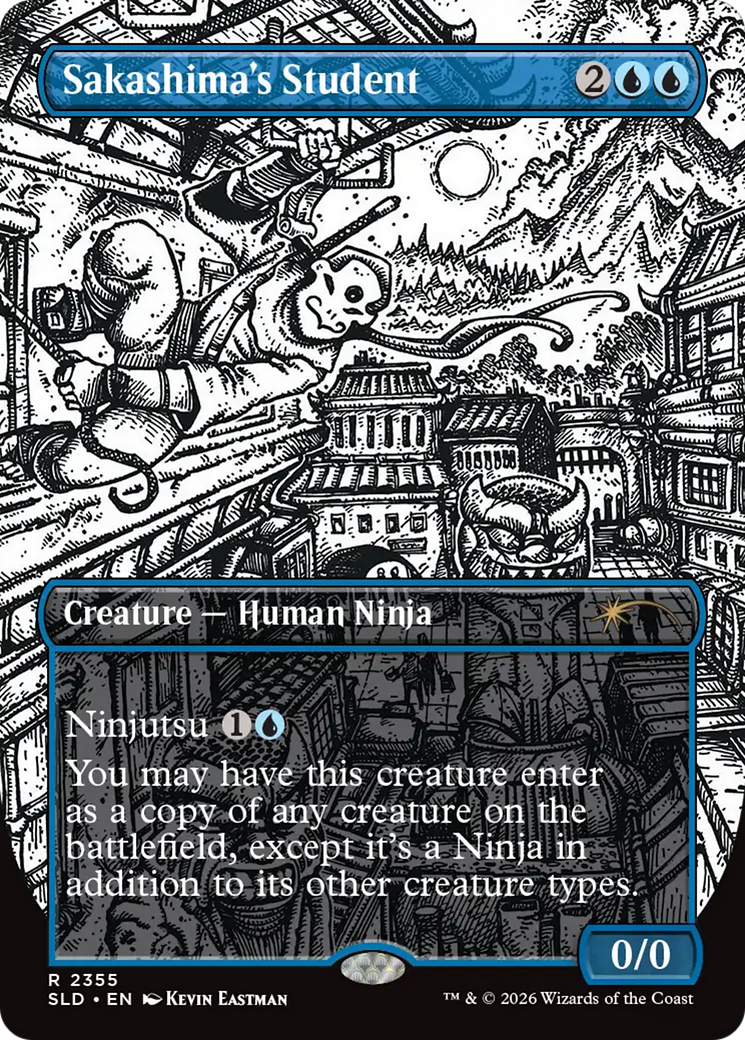 Sakashima's Student (2355) [Secret Lair Drop Series] [Foil]