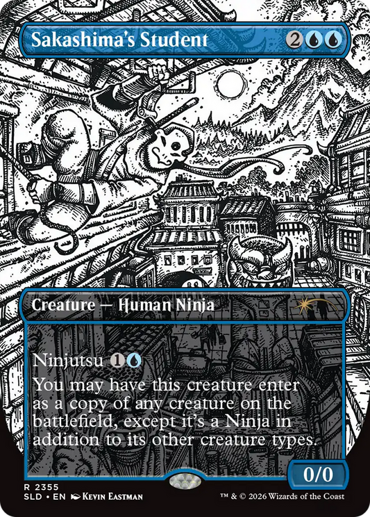 Sakashima's Student (2355) [Secret Lair Drop Series] [Foil]