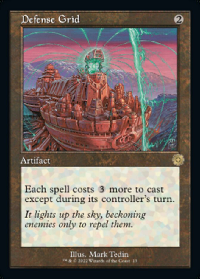 Defense Grid (Retro) [The Brothers' War Retro Artifacts] [Foil]