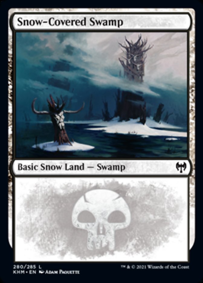 Snow-Covered Swamp (280) [Kaldheim] [Foil]
