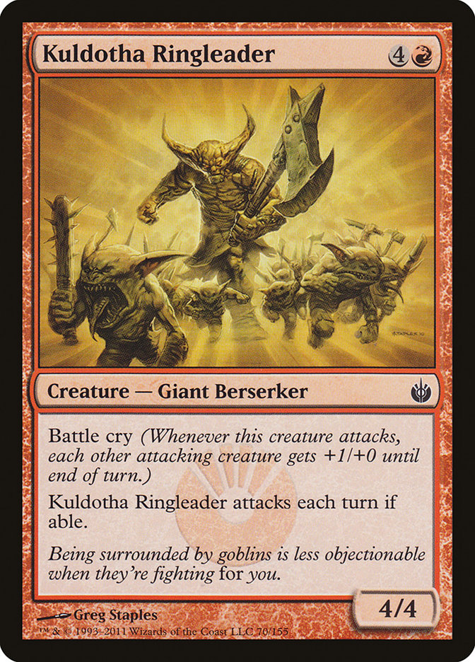 Kuldotha Ringleader [Mirrodin Besieged] [Foil]