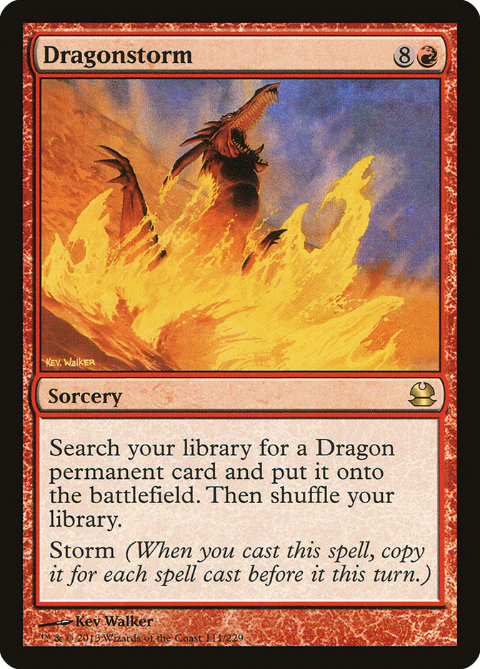 Dragonstorm [Modern Masters] [Foil]
