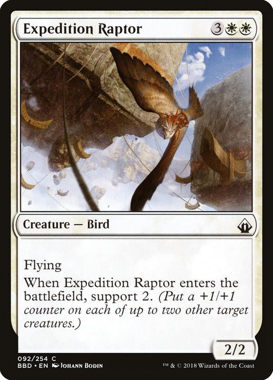 Expedition Raptor [Battlebond] [Foil]
