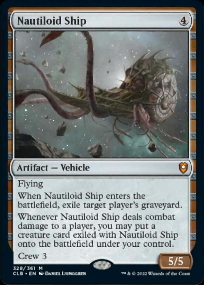 Nautiloid Ship [Commander Legends: Battle for Baldur's Gate] [Foil]