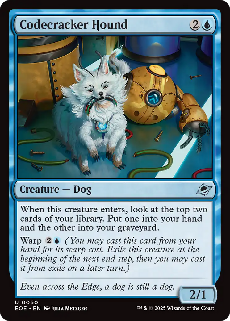 Codecracker Hound [Edge of Eternities] [Foil]